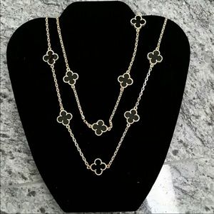 Gold plated Clover Necklace